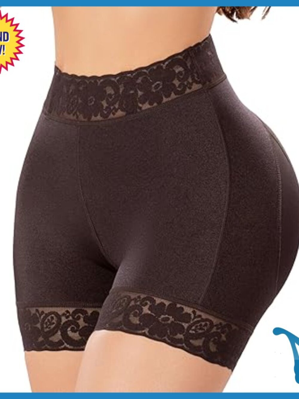 Medium Compression Butt Lifting Shapewear Shorts Tummy Control